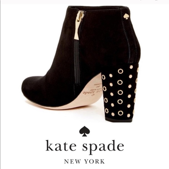 kate spade Shoes - Kate Spade side zip studded booties